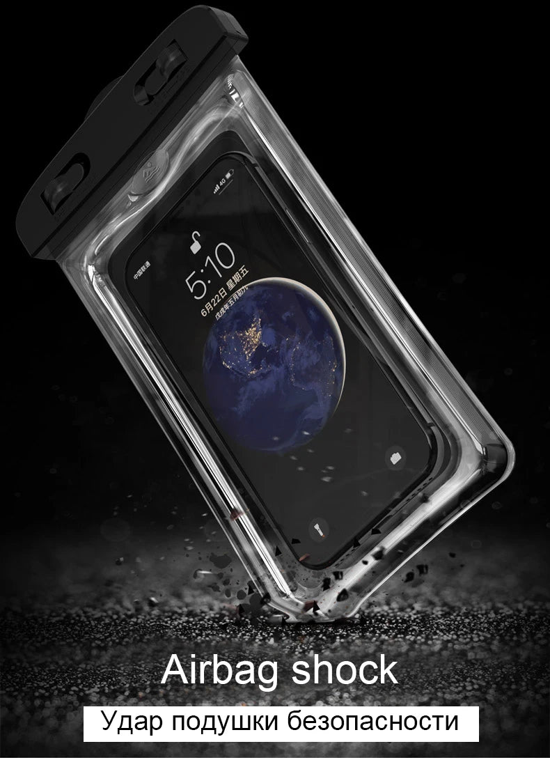 Chromacart Waterproof Phone Case Swimming Water Proof Bag Universal Underwater Phone Protector Pouch Cover For iPhone 16 15 Pro Max Samsung™