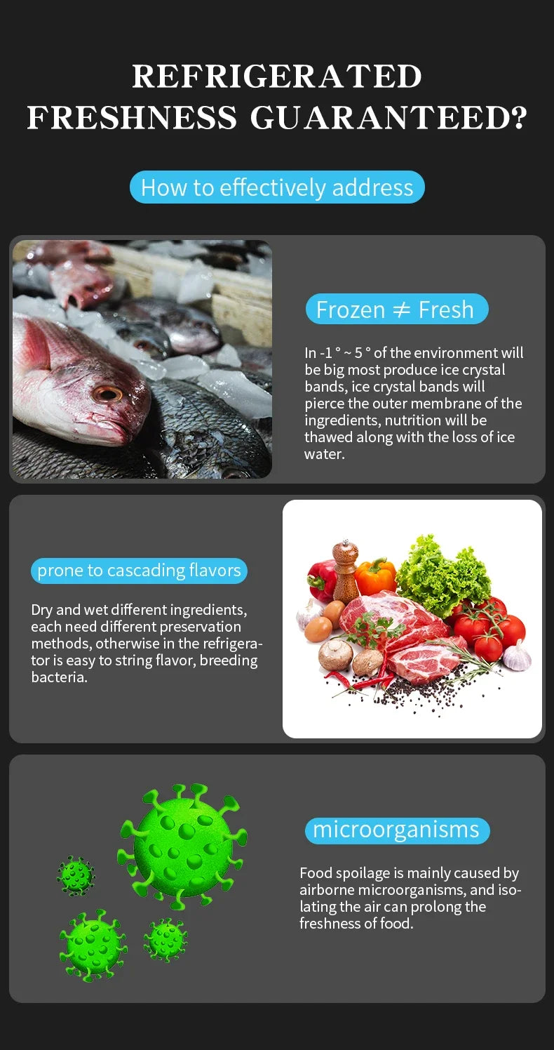 2025 Rechargeable Wireless Portability Vacuum Sealer With Sealing Countdown Display Multi-Pack Vacuum Touch Waterproof Buttons