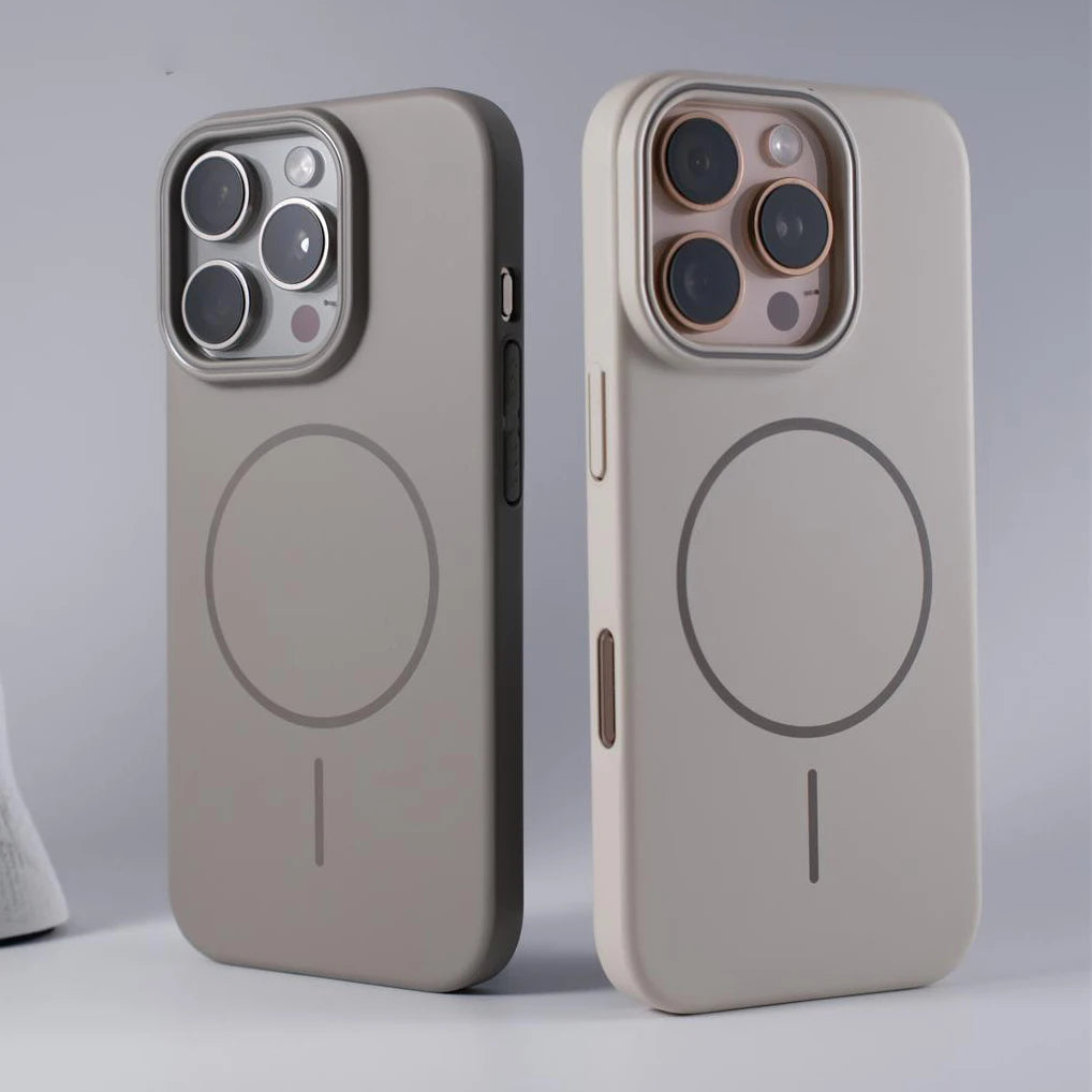 Chromacart Luxury Original Hard PC Magsafe Case for iPhone 17 Air 16 15 14 Plus 13 12 Mini 11 Pro Max Shockproof Matte Thin Magnetic Cover™