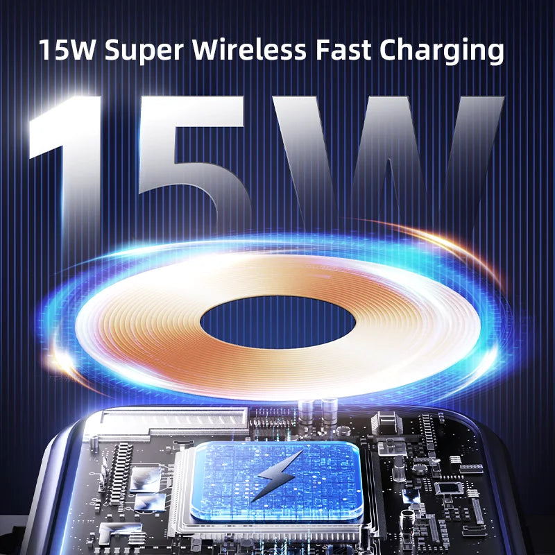 Chromacart HONGYUE 2025 new SD13 Car mobile phone holder 15W wireless charging. 66W magnetic charging head. All mobile phones can be used™