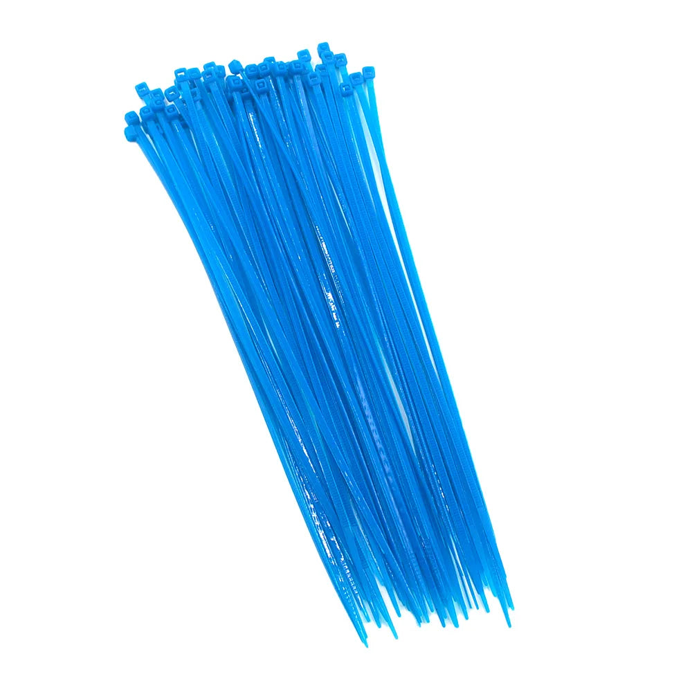 100pcs/bag cable tie Self-locking plastic nylon tie White Black  Colorful Organiser Fasten Cable Wire Cable Zip Ties