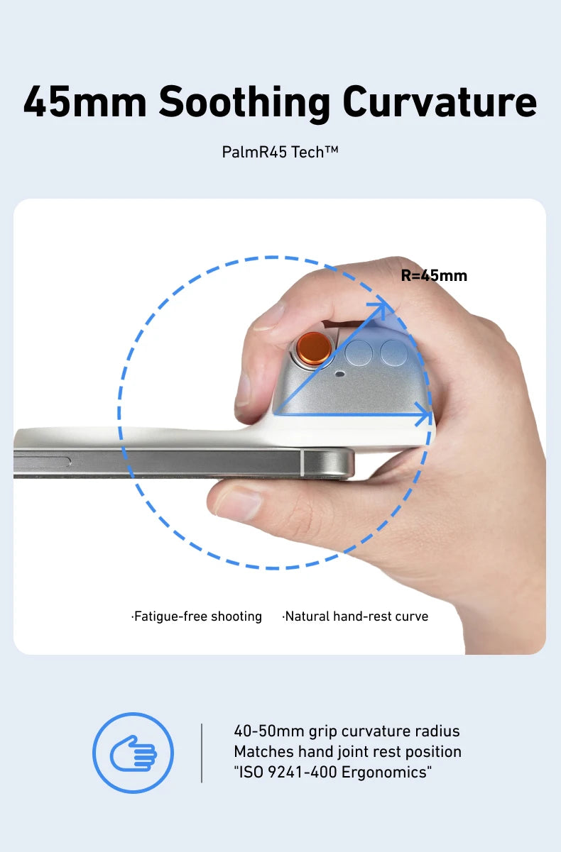 Chromacart Premium TELESIN Magnetic Phone Camera Shoot Hand Grip Phone Holder Shooting Aid Remote Control Handle for Iphone HUAWEI SAMSUNG Phone