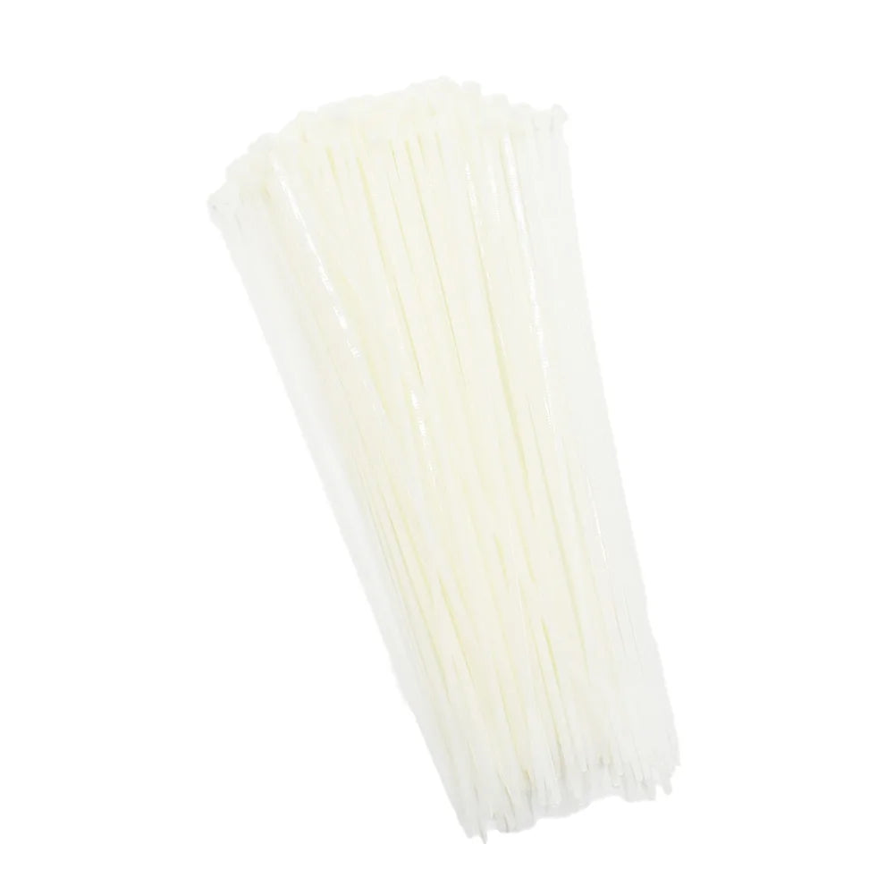 100pcs/bag cable tie Self-locking plastic nylon tie White Black  Colorful Organiser Fasten Cable Wire Cable Zip Ties