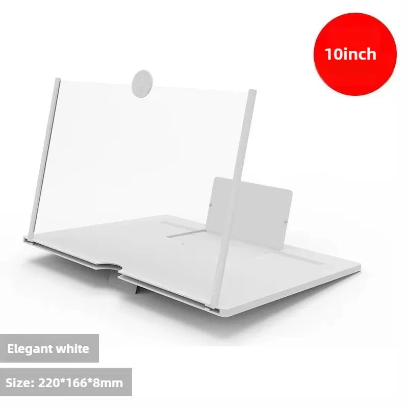 10/12In Mobile Phone Magnifier Ultra-HD Screen Magnifier for Easy TV Viewing Orientation Full-Screen Mobile Phone Magnification