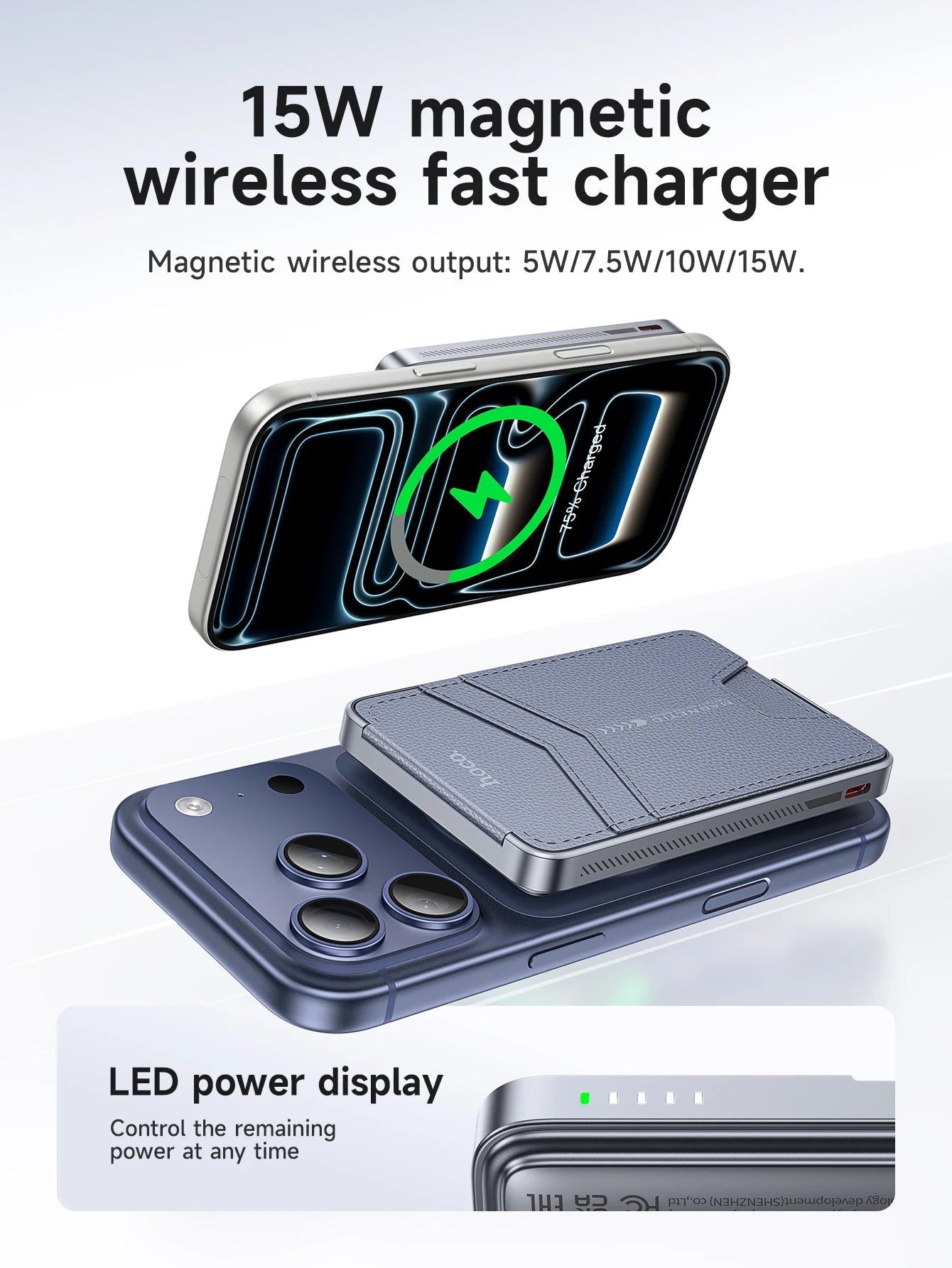Chromacart MagSnap 20W Magnetic Power Bank (5000mAh) with Kickstand