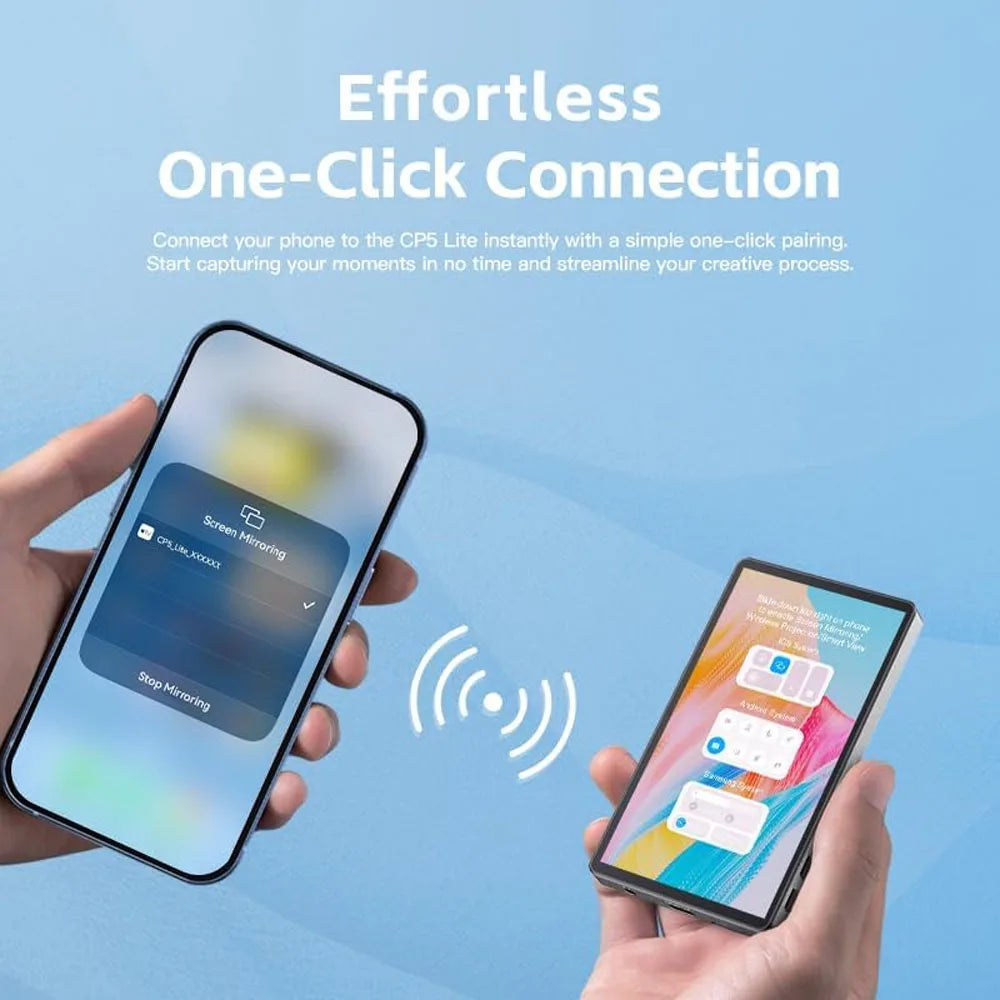 Chromacart VlogView Magnetic Selfie Monitor with Remote & Power Bank