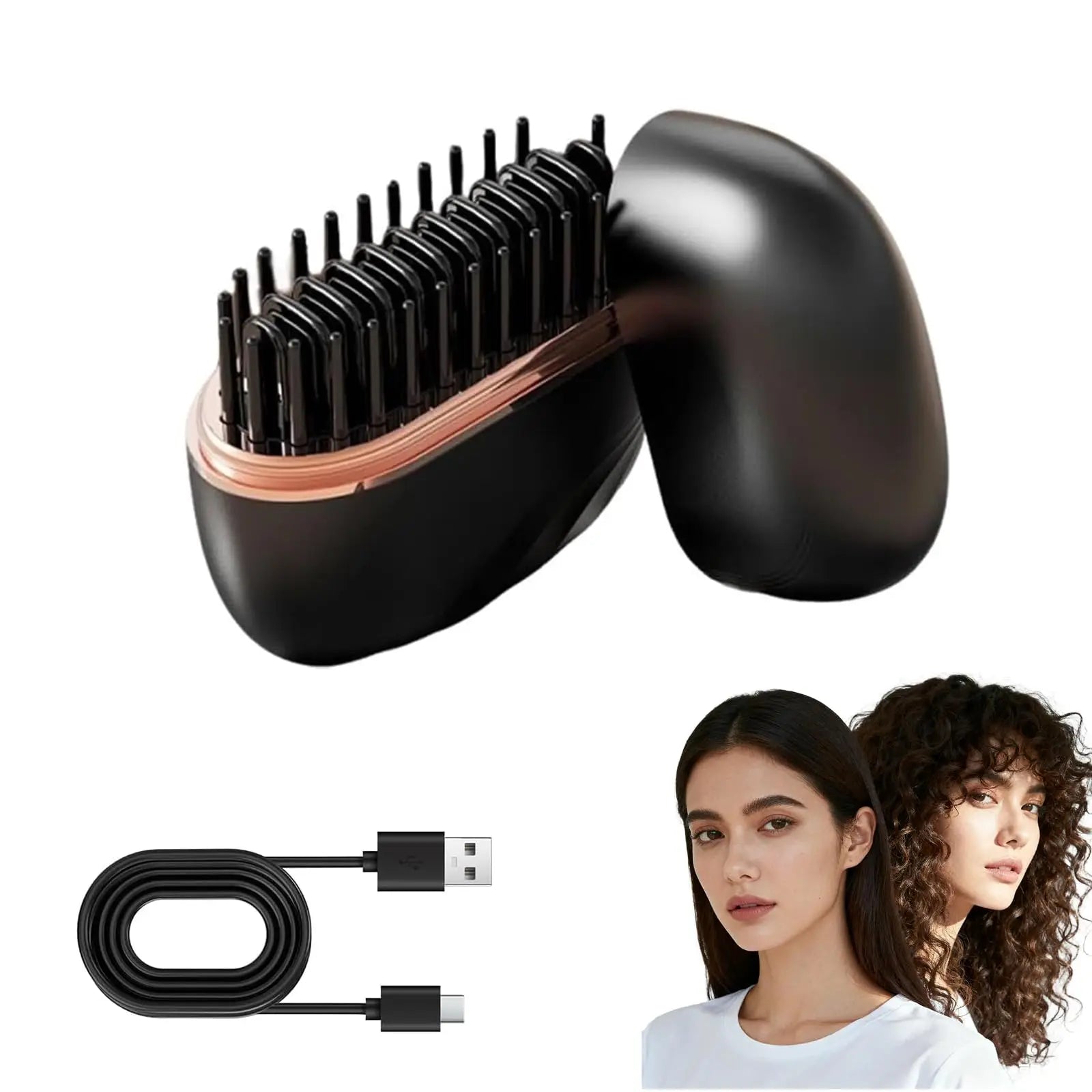 Mini Hair Straightener 3-Speed Temperature Control Rapid Heating & Anti Scald Shell Lightweight and Portable for Travel