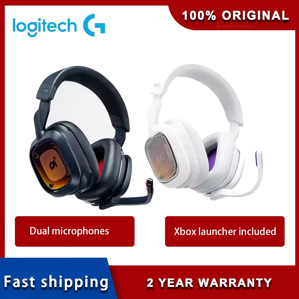 Chromacart Premium Logitech G Astro A30 Wireless Gaming Headset LIGHTSPEED for Bluetooth Detachable Mic Dynamic for Clear Compatible PS5 Ninten