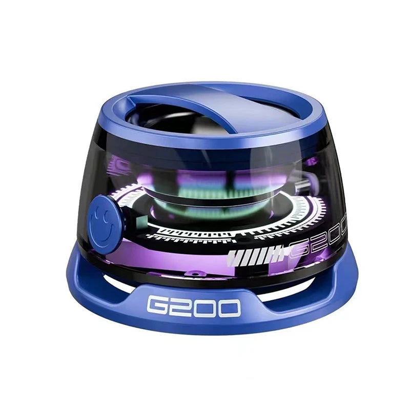 Chromacart Premium Xiaomi Portable Bluetooth Speaker G200 RGB Lighting Magnetic Speaker BT5.3 Mini Sound Box 7 Hours Playback Phone Holder