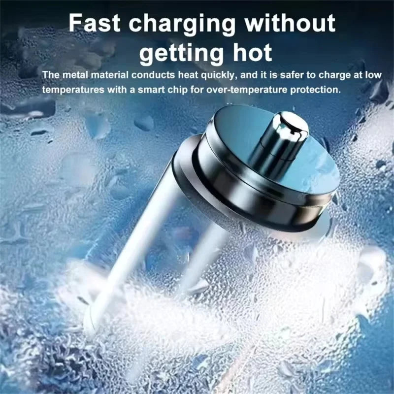 Chromacart 2025 Mini 100W PD QC Pull Ring Fast Charging Car Charger USB C Car Phone Charger Adapter For iPhone Xiaomi Samsung Huawei™