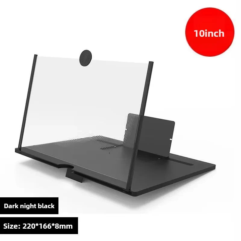 10/12In Mobile Phone Magnifier Ultra-HD Screen Magnifier for Easy TV Viewing Orientation Full-Screen Mobile Phone Magnification