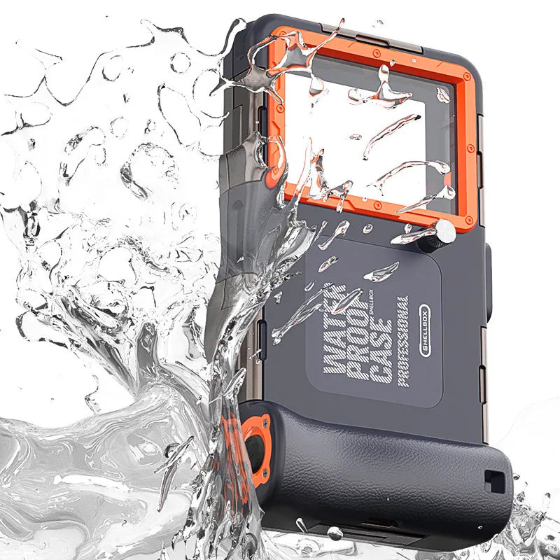 Chromacart Waterproof Phone Case Holsters & 15m Diving 50ft Swimming Premium Protective Housing & Lanyard For iPhone Samsung 6.8" Phone™