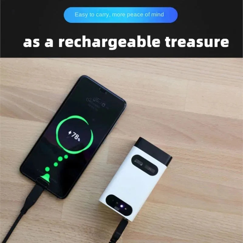 Chromacart Premium Bluetooth Wireless Laser Projection Virtual Keyboard As Phone Holder Can Power Phone Touch Air Typing Keyboard For Android IOS