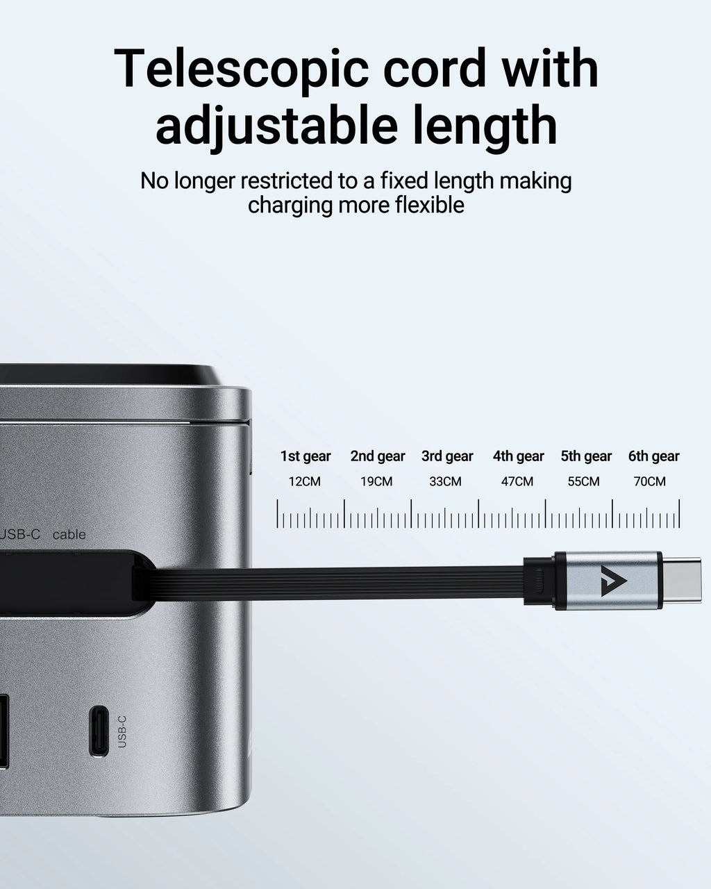 Chromacart ACEFAST 6 in 1 Multifunction 15W Magnetic Wireless Charging Station For iPhone 16 15 GaN PD65W Charging Cube USB C Fast Charging™