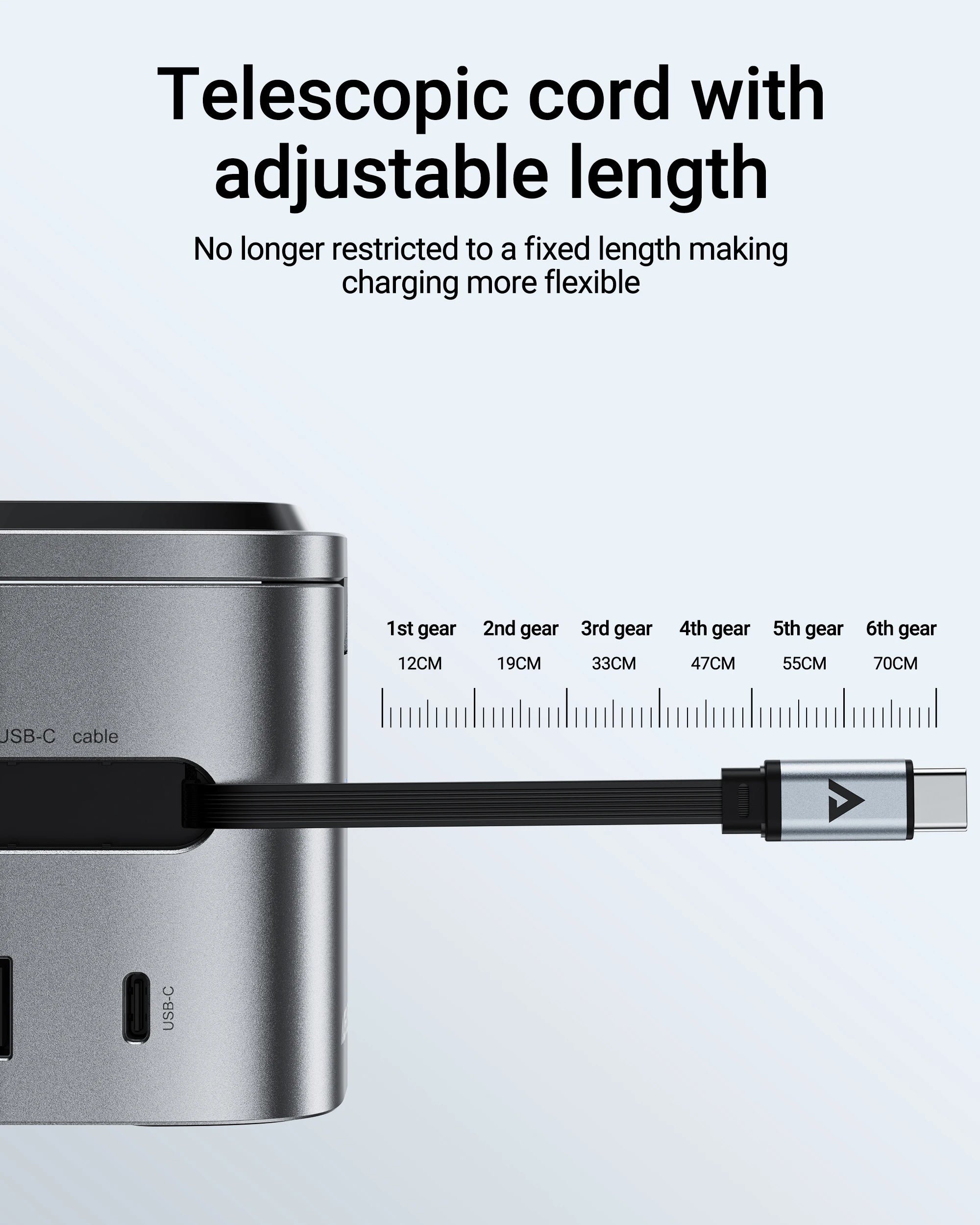 Chromacart ACEFAST 6 in 1 Multifunction 15W Magnetic Wireless Charging Station For iPhone 16 15 GaN PD65W Charging Cube USB C Fast Charging™