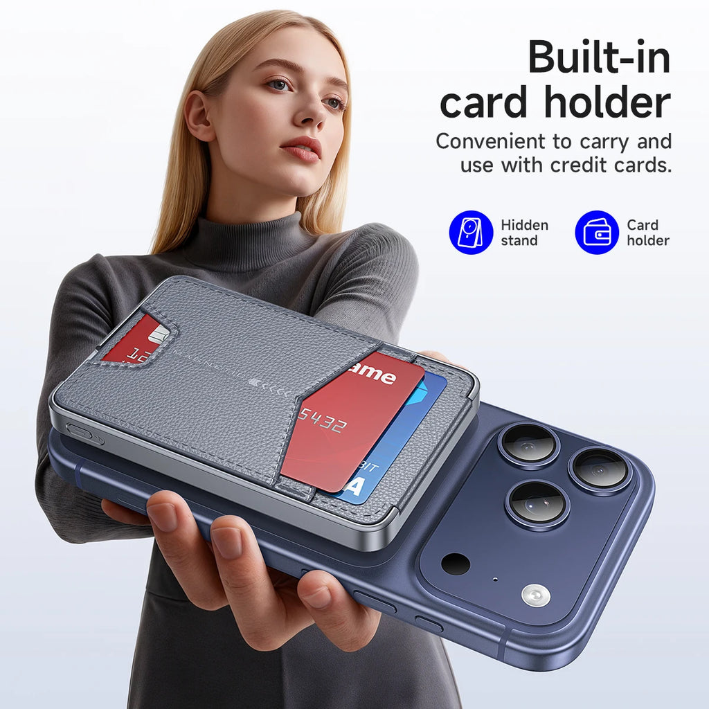 Chromacart MagSnap 20W Magnetic Power Bank (5000mAh) with Kickstand