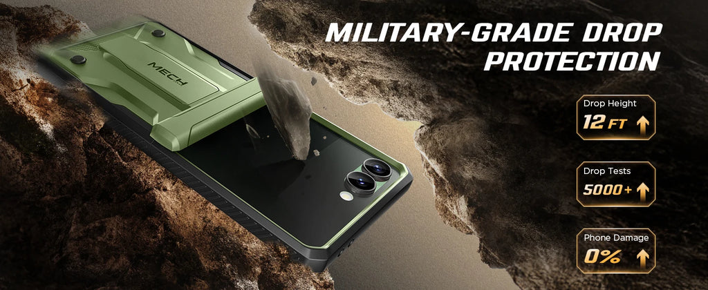 Chromacart For Galaxy Z Flip 7 Case with Kickstand & 360° Rotatable Belt-Clip Built-in Privacy Screen Protector Hinge Protection Phone Case™