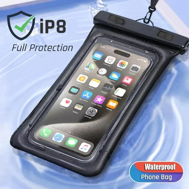 Chromacart Waterproof Phone Case Swimming Water Proof Bag Universal Underwater Phone Protector Pouch Cover For iPhone 16 15 Pro Max Samsung™