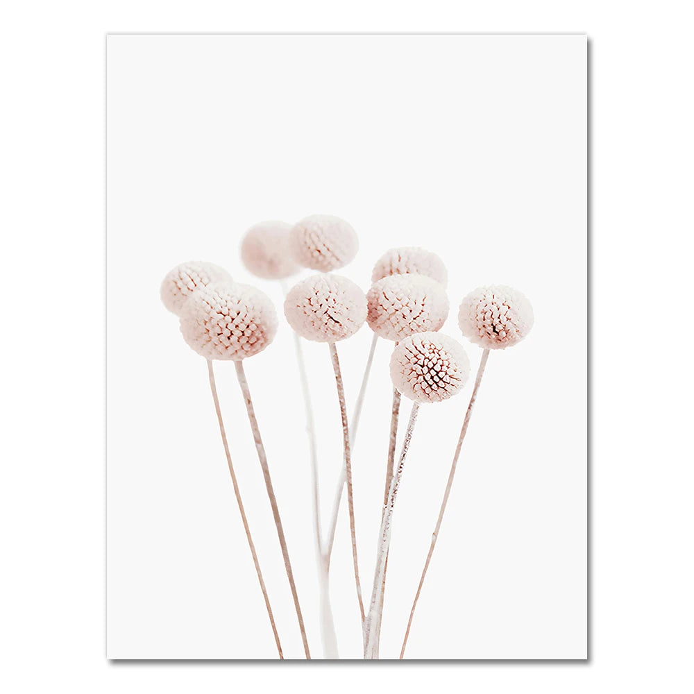 Botanical Flowers Posters and Prints Gallery Wall Art Canvas Painting Plant Wall Pictures for Living Room Home Decor