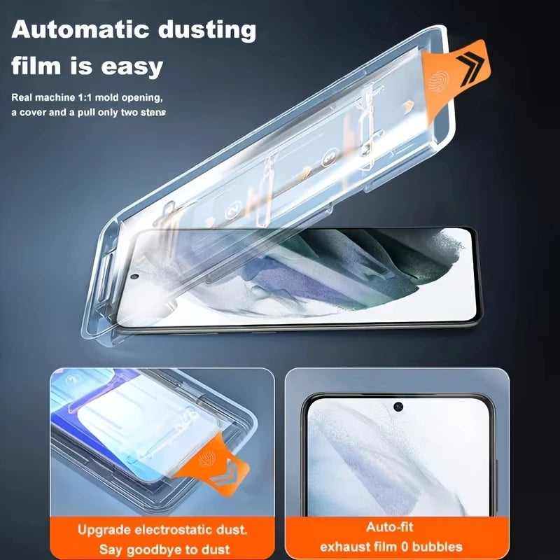 Chromacart 1-6PCS HD Tempered Glass For iPhone 17 Pro Max 16 15 14 13 11 12 Pro Max 16e 6 7 8 Plus Air XR XS Easy Install Screen Protector™
