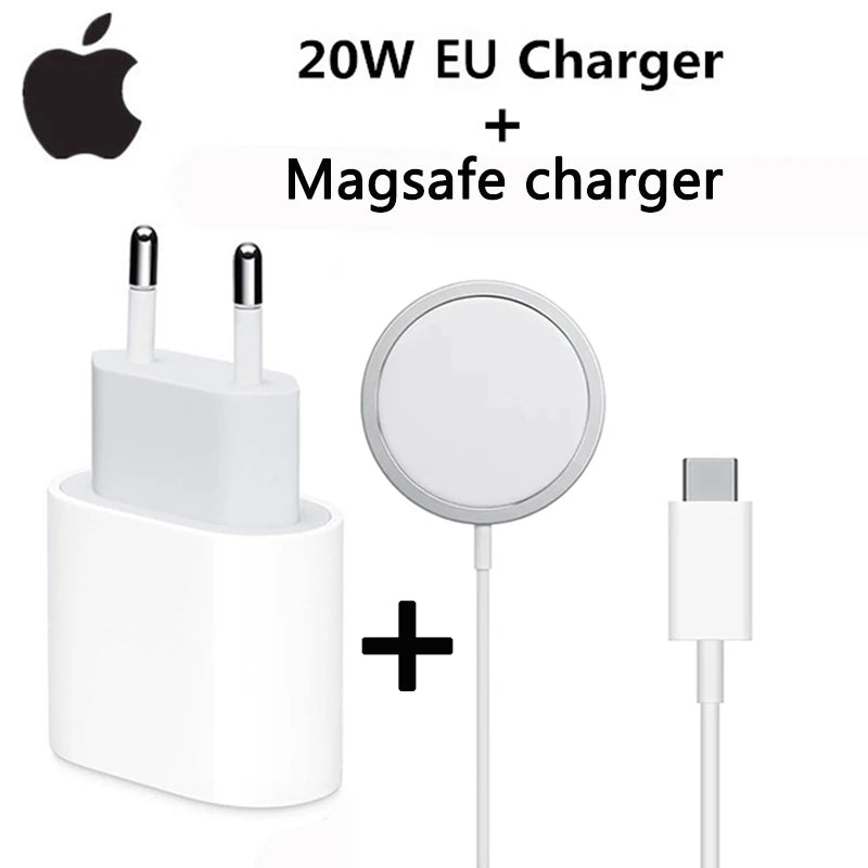 Chromacart Original 20W USB-C Power Adapter For iphone 17 16 15 14 mini Pro Max Type C fast charger for Apple Cable for iPhone X 12 13 Plus™
