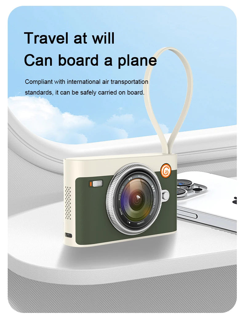 Chromacart FusionWatch 3-in-1 Smartwatch Power Bank & Bluetooth Speaker (10,000mAh)