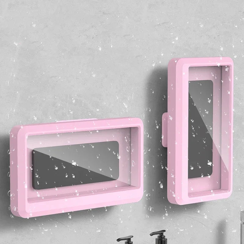 Chromacart 360 Rotation Waterproof and Anti-fog Mobile Phone Case for Bathroom Shower Phone Holder Waterproof Can Be Touched Shower Phone™