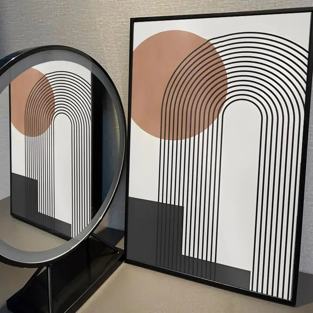 Minimalist Abstract Line Minimalist Wall Art Print Canvas Painting Posters for Living Room Modern Home Decor