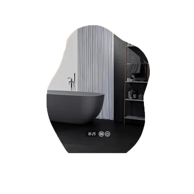 Lamp Dresser Makeup Mirror Makeup Dressing Mirror Smart Mirror  Vanity Shaped Cloud Bathroom Mirror Led Bathroom with