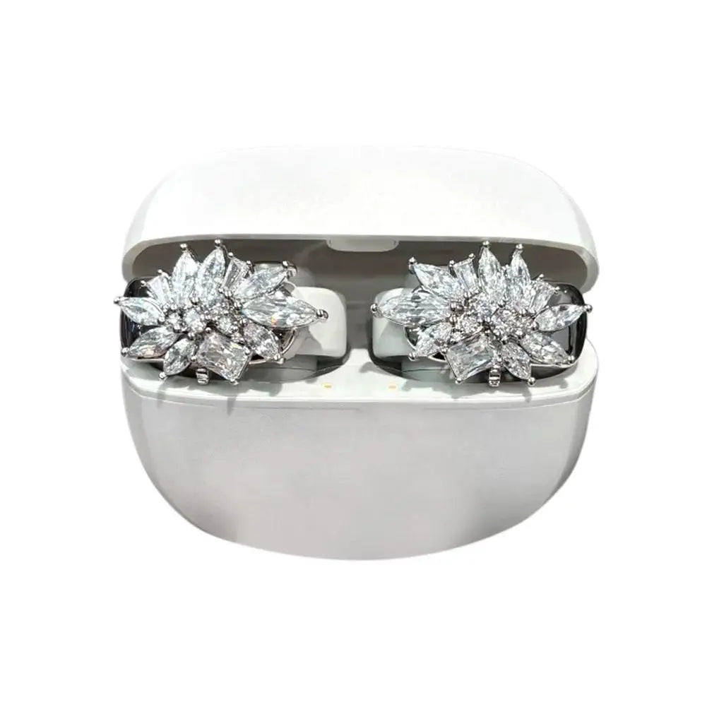 2pcs Headphone Diameter Buckle For B Ose Ultra Open Decorative Earphone Diamond Ear-Clip Exquisite Design Earphone Accessories