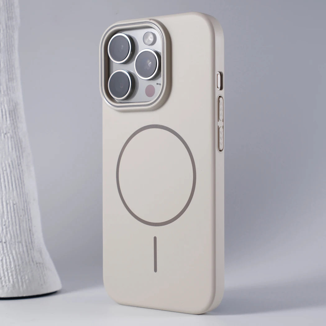 Chromacart Luxury Original Hard PC Magsafe Case for iPhone 17 Air 16 15 14 Plus 13 12 Mini 11 Pro Max Shockproof Matte Thin Magnetic Cover™