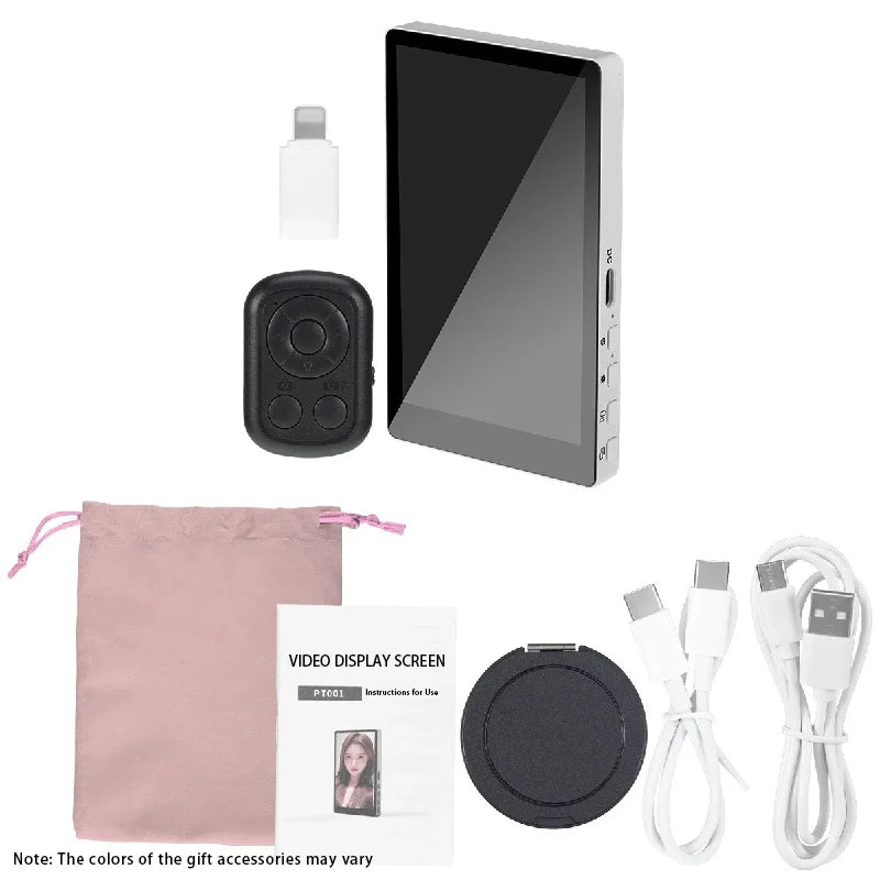 Chromacart VlogView Magnetic Selfie Monitor with Remote & Power Bank