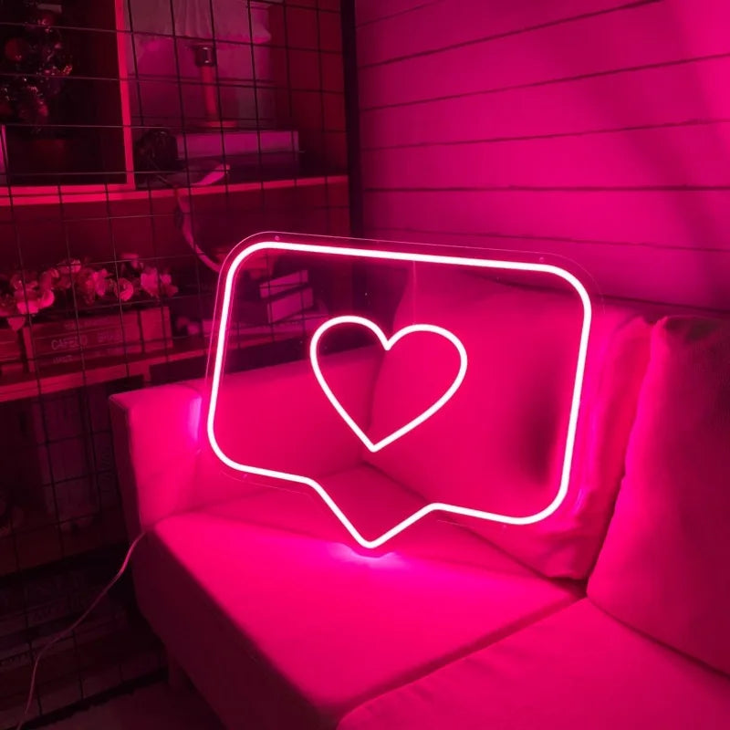 LED Neon Sign USB Powered Neon Signs Night Light 3D Wall Art & Game Room Bedroom Living Room Decor Lamp Signs Dropshipping