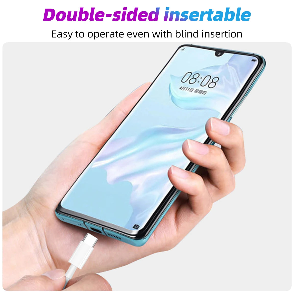 Chromacart 60W High Speed USB C Charging Cable 25CM Type C to Type C For Phone 15 Cellphone Tablet Extension™