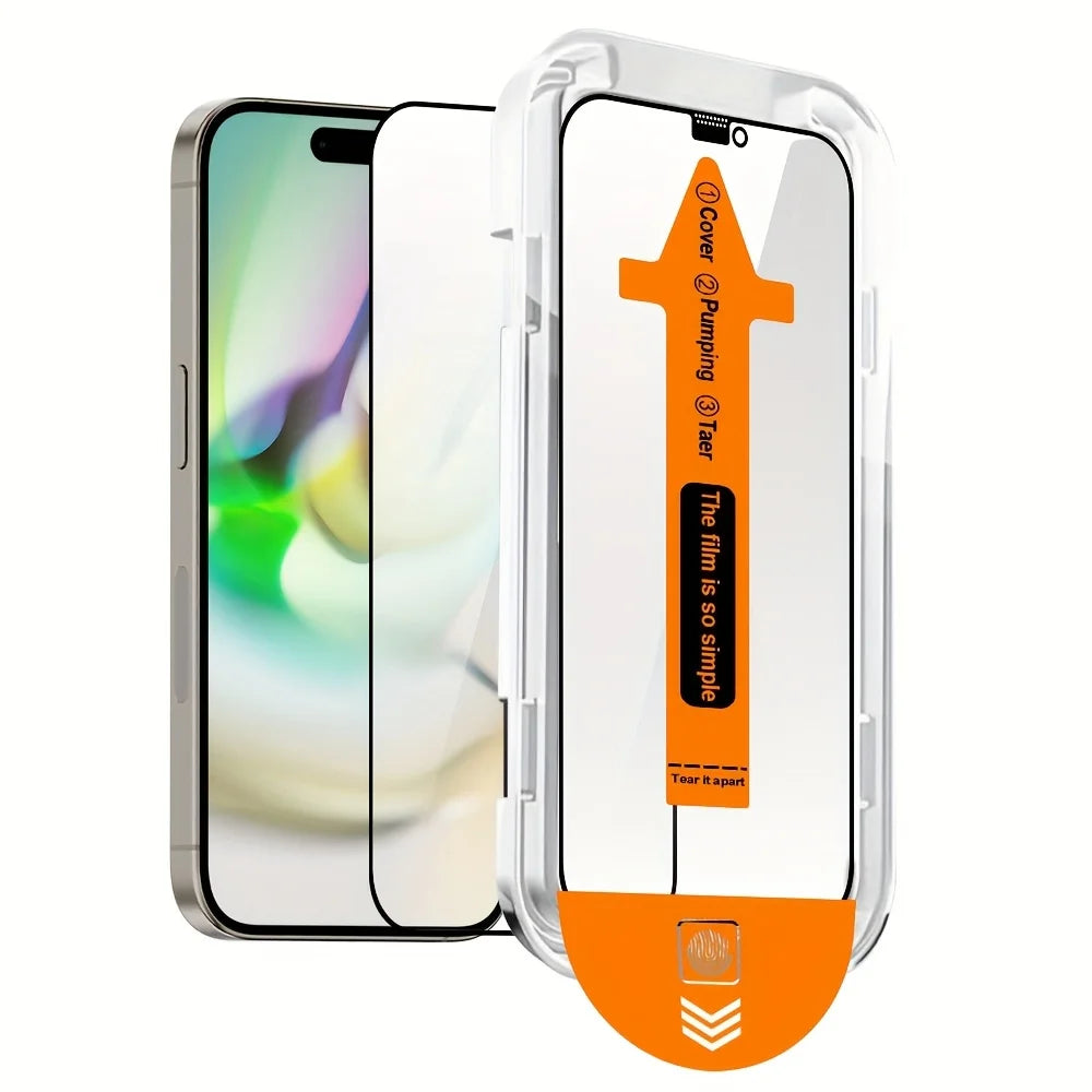 Chromacart Premium Tempered Glass For Samsung A56 A55 5G A54 A36 A26 A16 A53 A35 A52 A15 A14 A13 A26 A25 A24 A51 Dust Free Screen Protector™