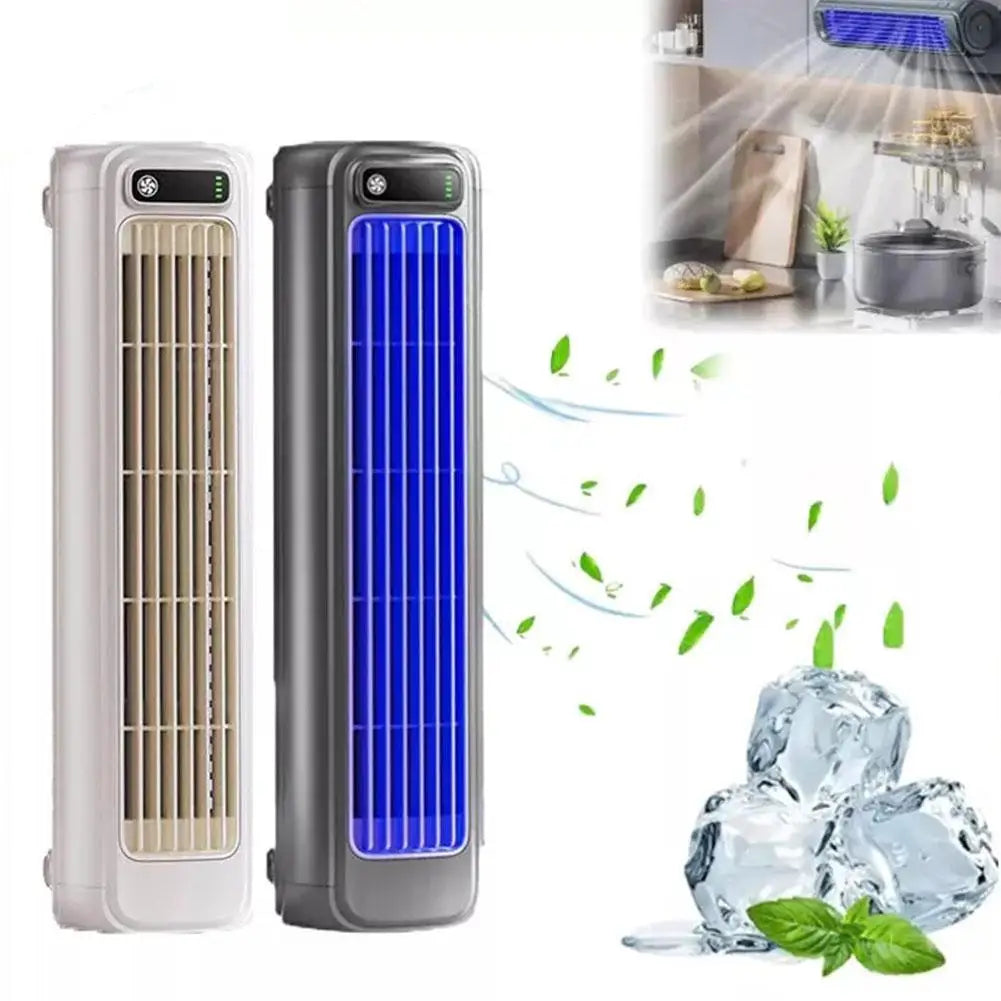 Three-speed Summer Kitchen Fan Wall Portable Conditioner Cooling Air Fan Ultra Conditioning Air Mounted Refrigeration Quiet