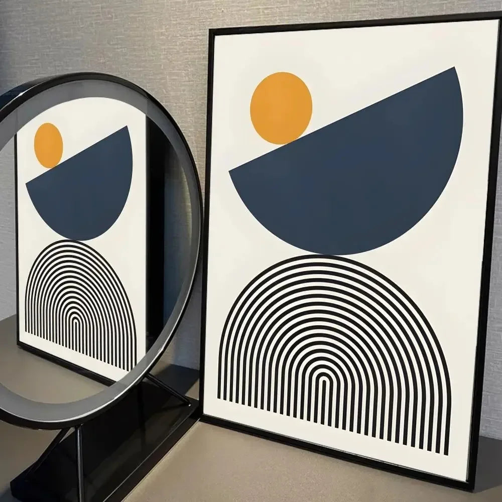 Minimalist Abstract Line Minimalist Wall Art Print Canvas Painting Posters for Living Room Modern Home Decor