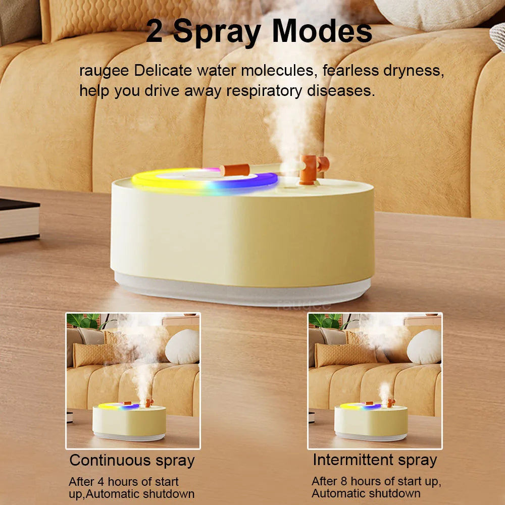 Aroma Diffuser Air Humidifier 300ML Essential Oils Diffuser for Home Bedroom Electric Mute Cool Mist Maker with Colorful Light