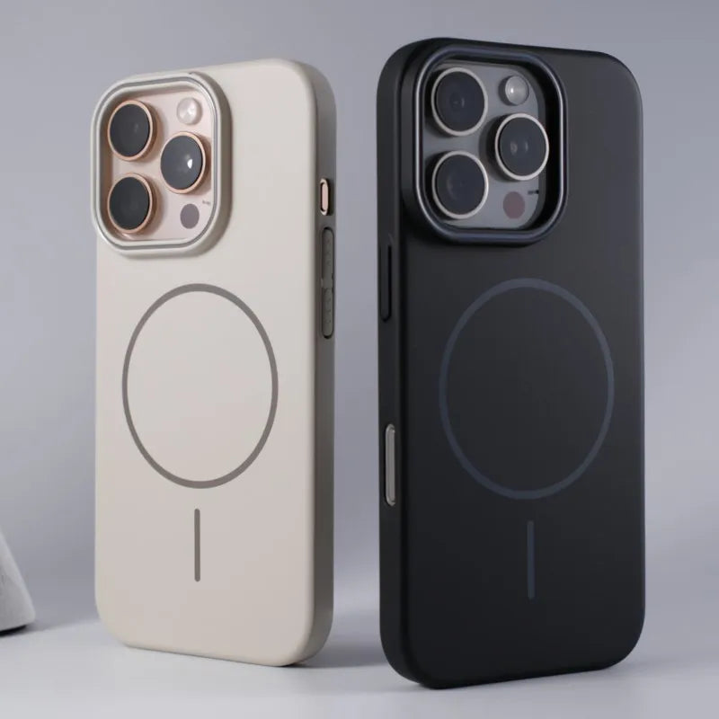 Chromacart Luxury Original Hard PC Magsafe Case for iPhone 17 Air 16 15 14 Plus 13 12 Mini 11 Pro Max Shockproof Matte Thin Magnetic Cover™
